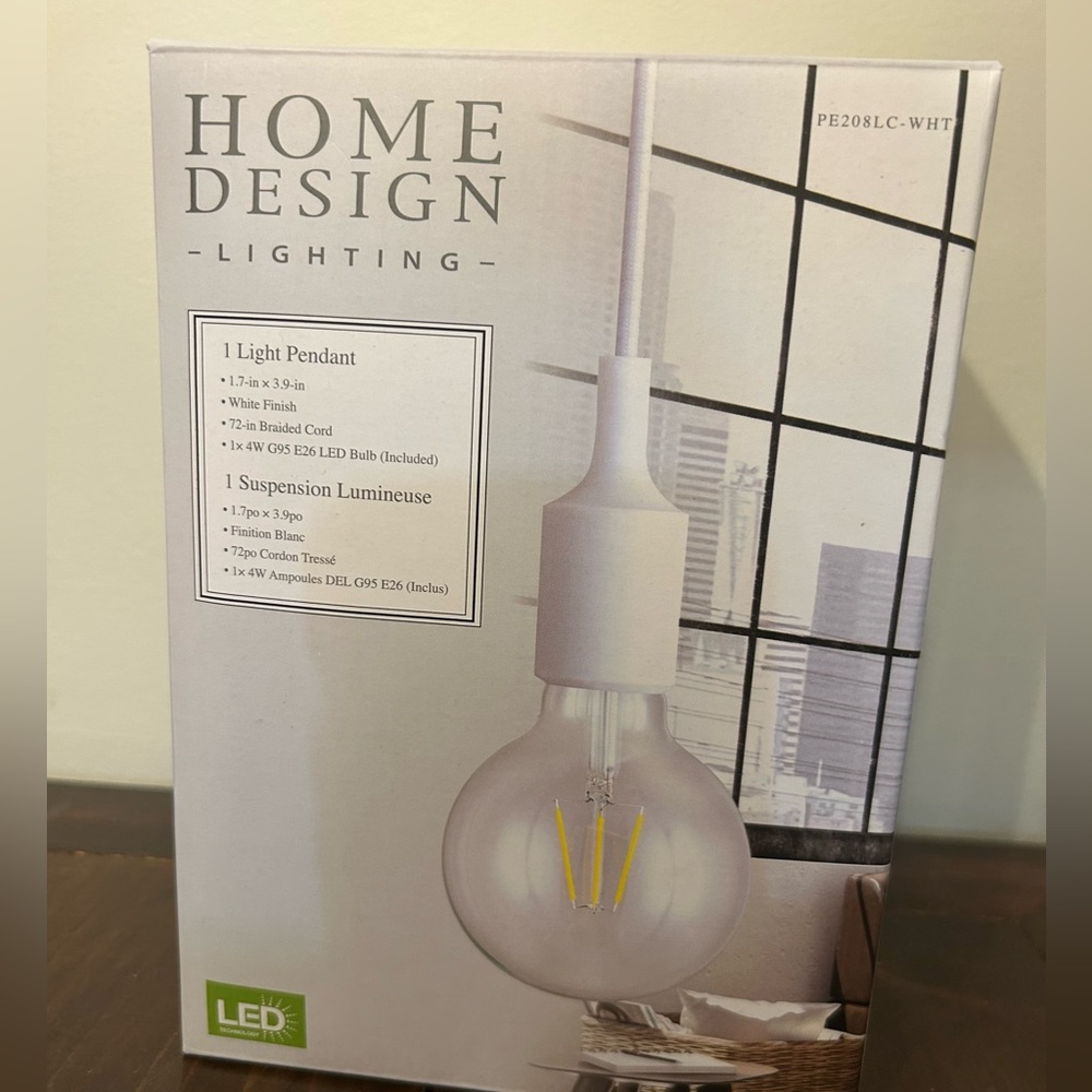 Set of 3 for $20 - Oversized Bulb LED Pendent Light